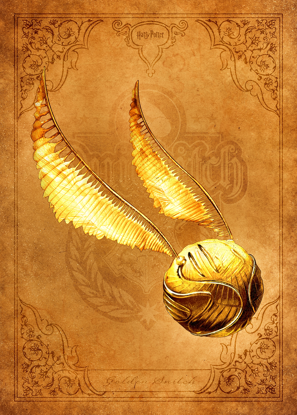 Golden Snitch: постер из коллекции Wizarding World