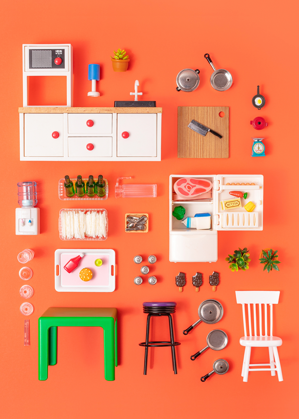 Dollhouse Kitchen: постер из коллекции World Class Photos