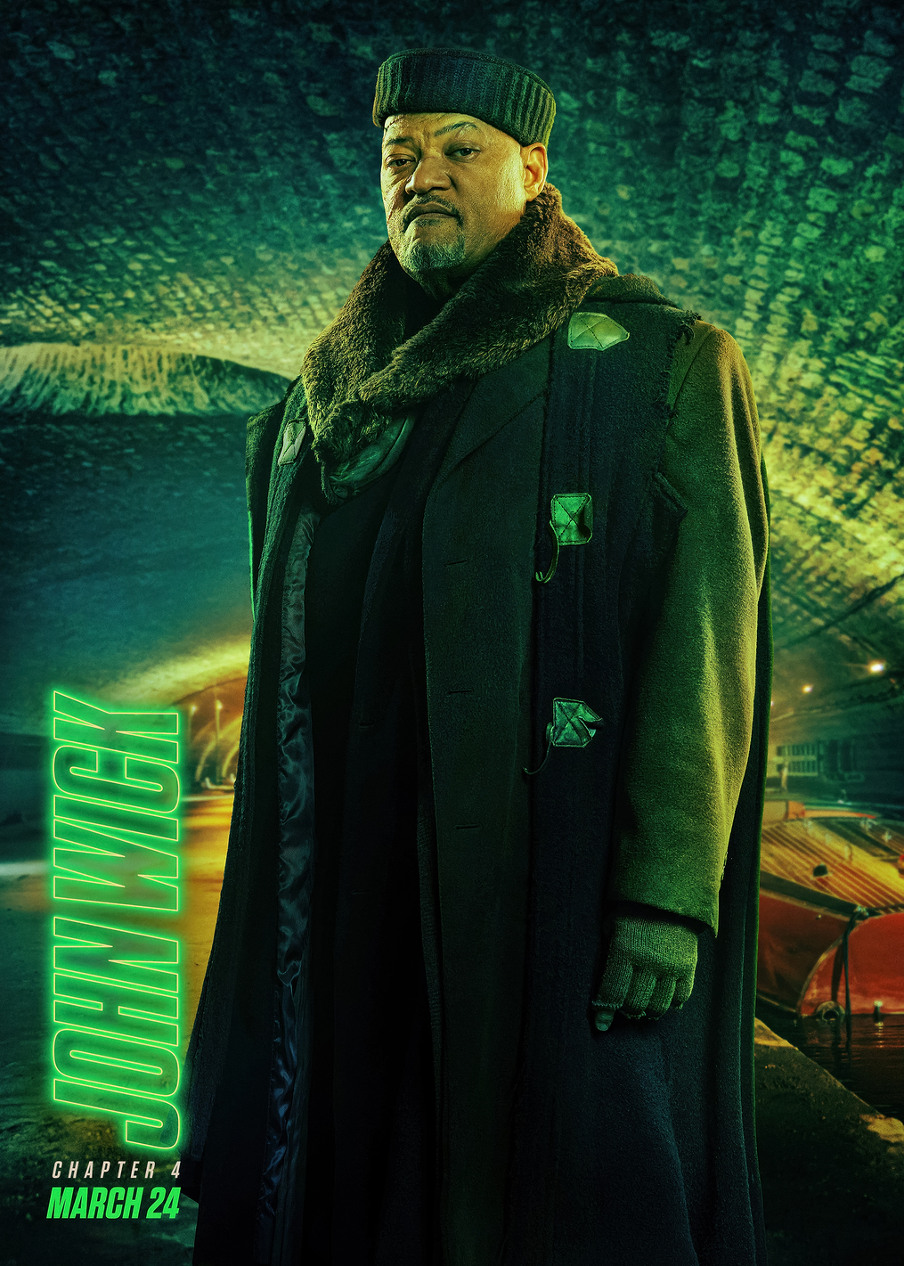 Bowery King's Green Lit Domain: постер из коллекции John Wick