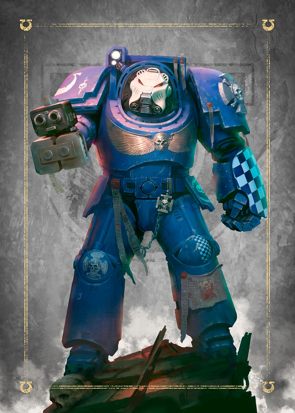 Ultramarine Terminator: постер из коллекции Warhammer