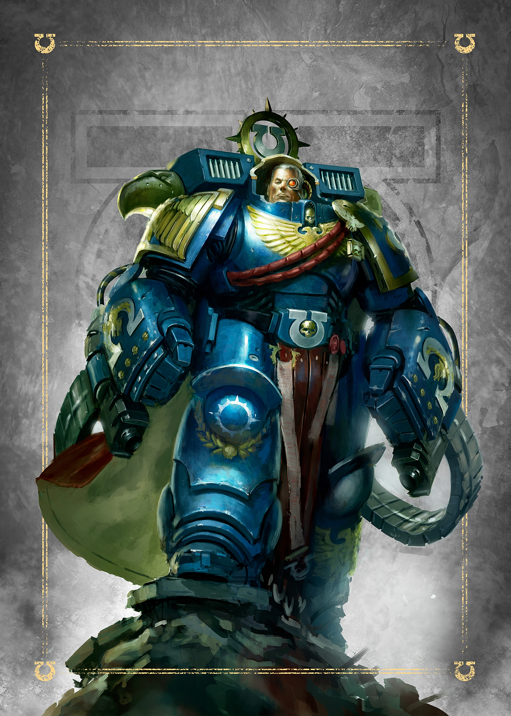 Ultramarine Marneus Calgar: постер из коллекции Warhammer