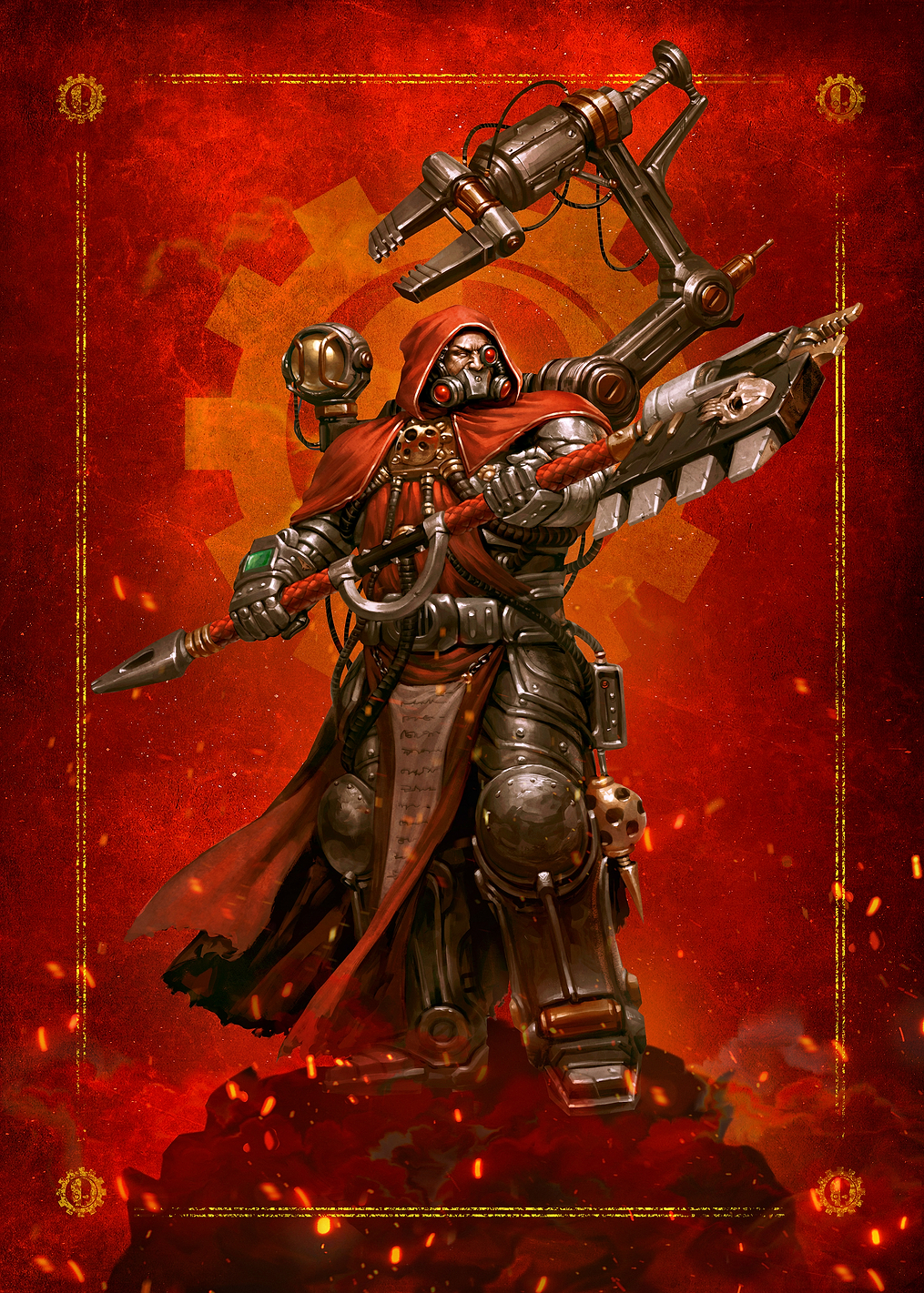 Adeptus Mechanicus 1: постер из коллекции Warhammer