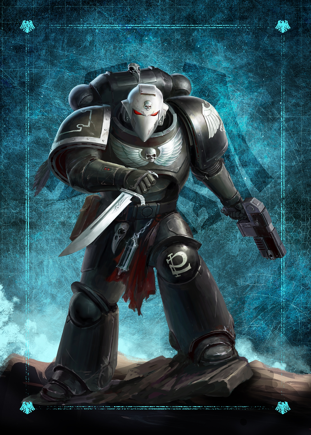 Raven Guard Intercessor: постер из коллекции Warhammer