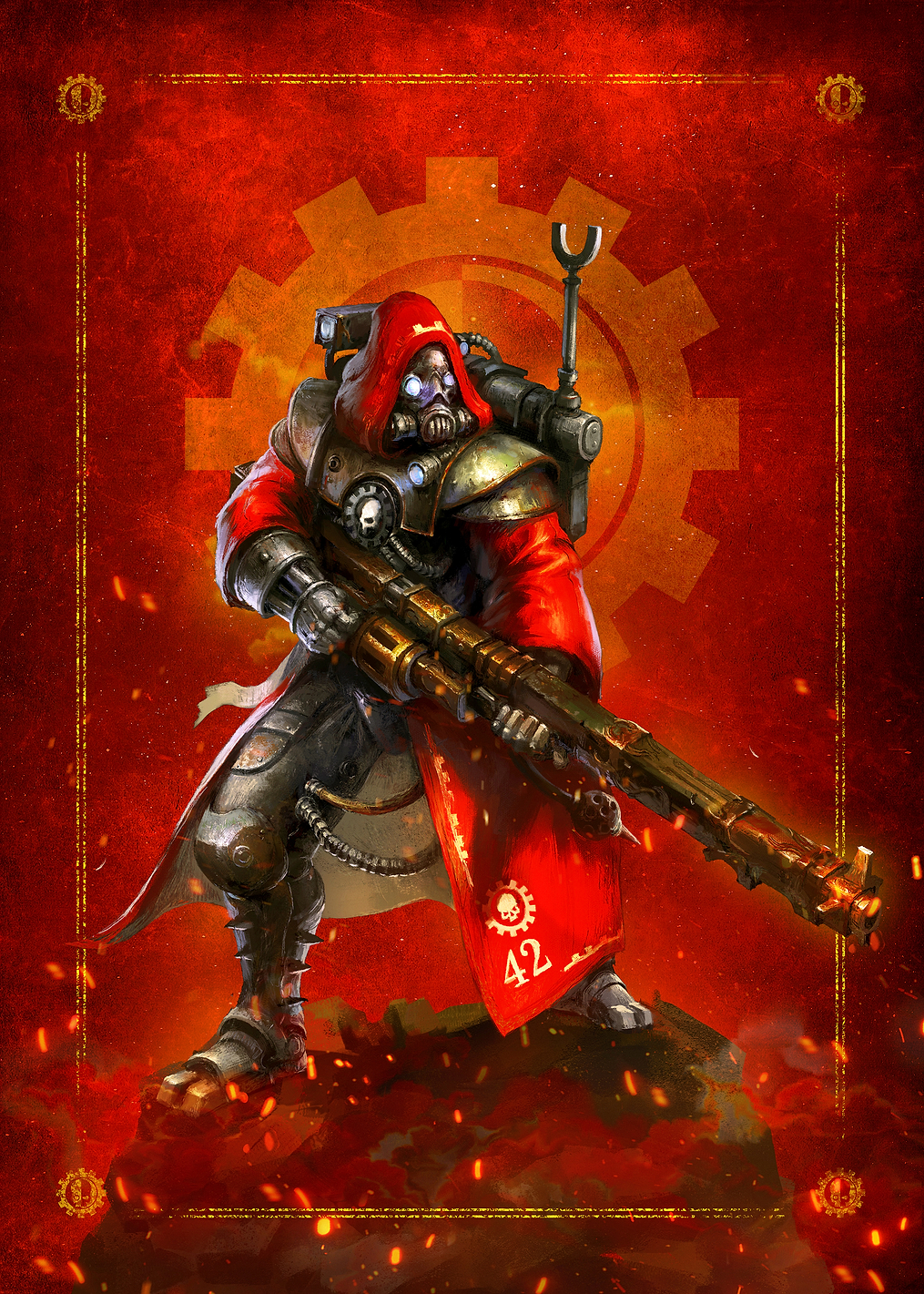 Adeptus Mechanicus 5: постер из коллекции Warhammer
