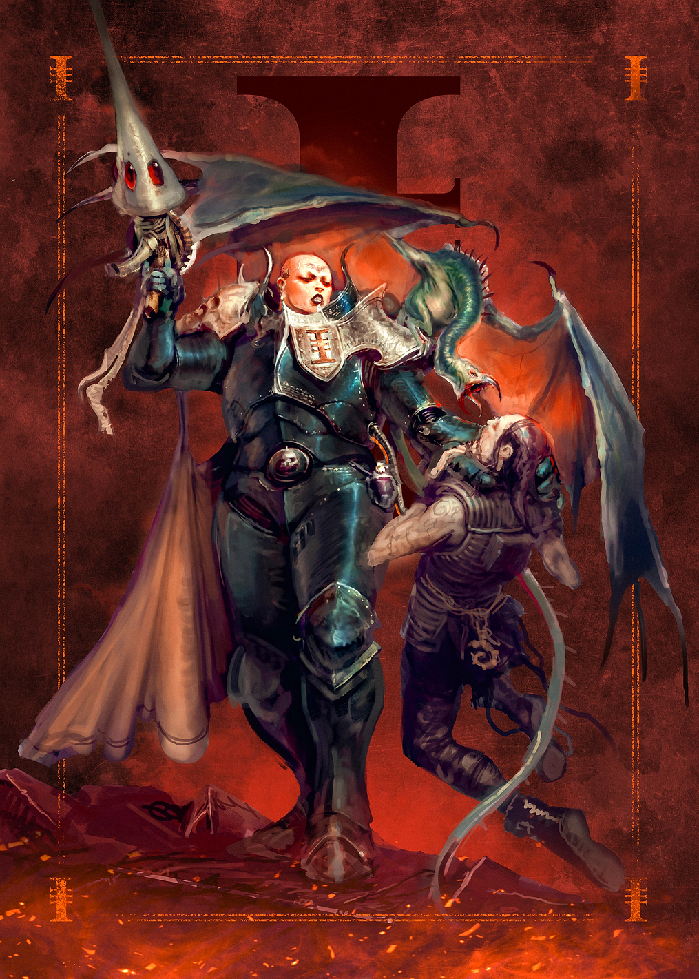 Inquisitor Kyria Draxus: постер из коллекции Warhammer