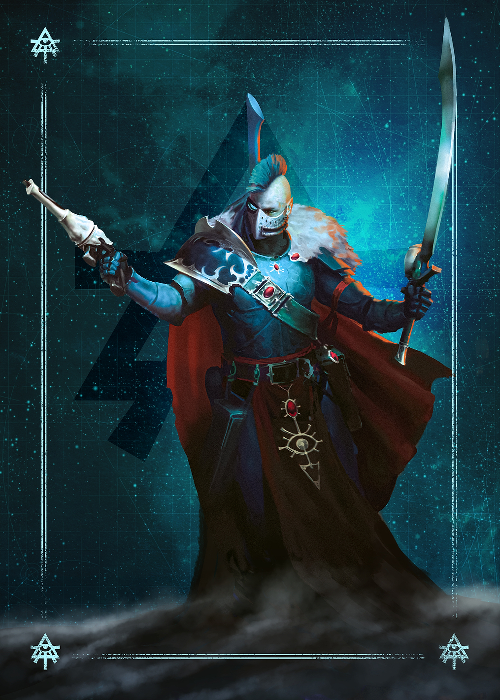 Aeldari Corsair: постер из коллекции Warhammer