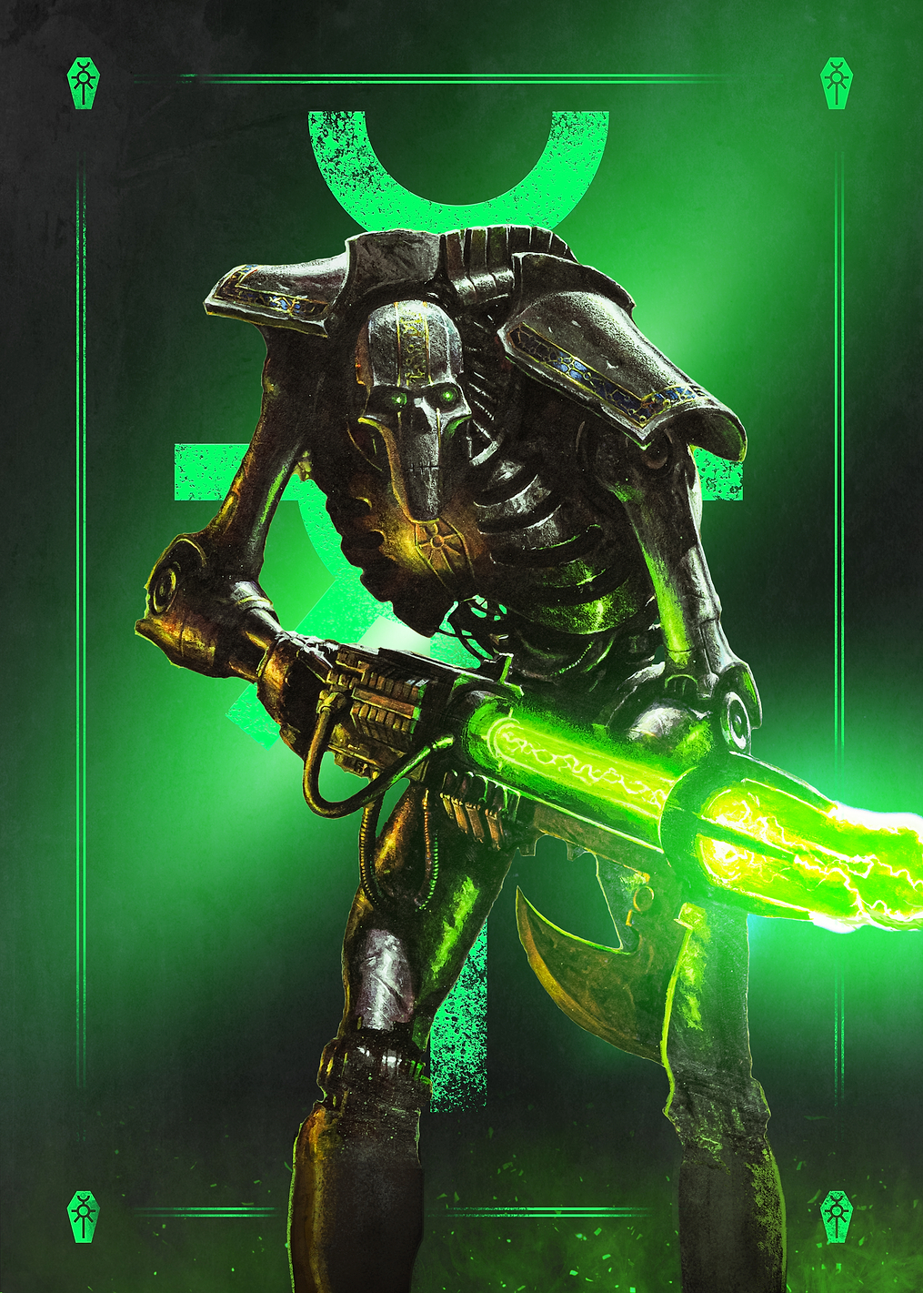 Necron Warrior 2: постер из коллекции Warhammer