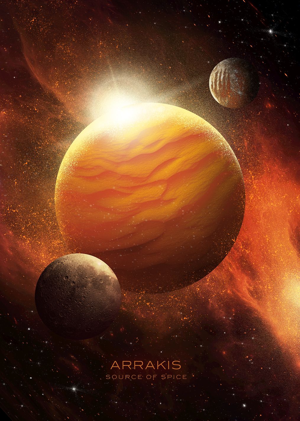 Source of Spice: постер из коллекции Dune