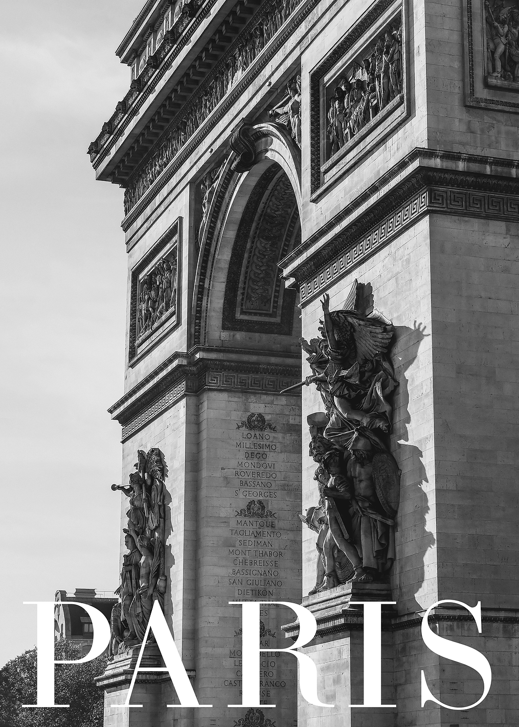 Paris Triumphal Arch 2: постер из коллекции World Class Photos