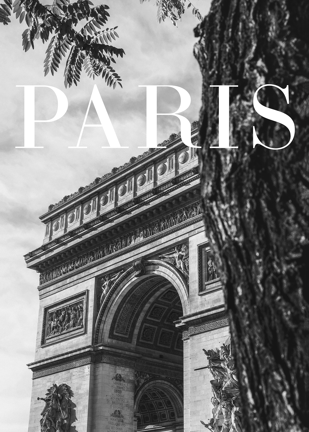 Paris Triumphal Arch: постер из коллекции World Class Photos