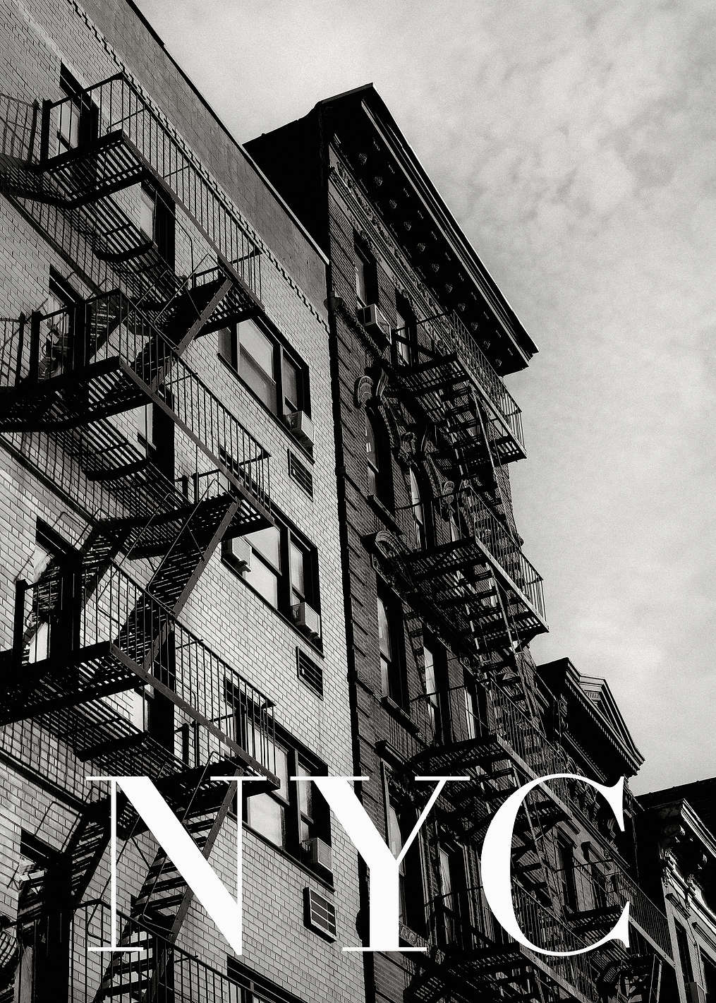 NYC Fire Escapes 2: постер из коллекции World Class Photos