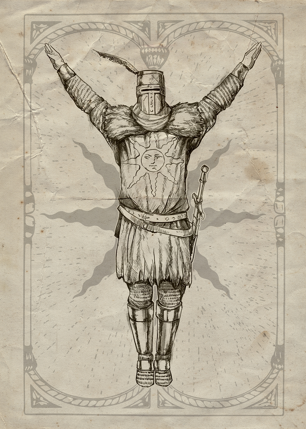 Praise the Sun: постер из коллекции DARK SOULS