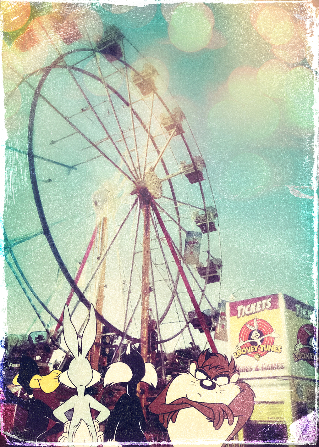 Ferris Wheel: постер из коллекции Looney Tunes