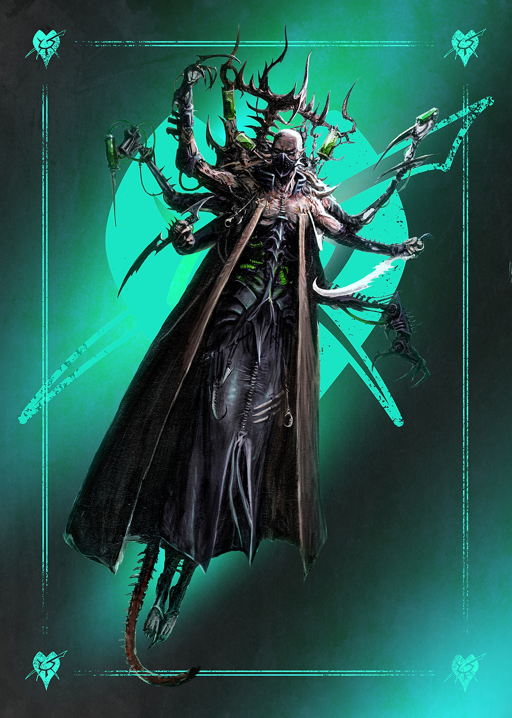 Drukhari Haemonculus: постер из коллекции Warhammer