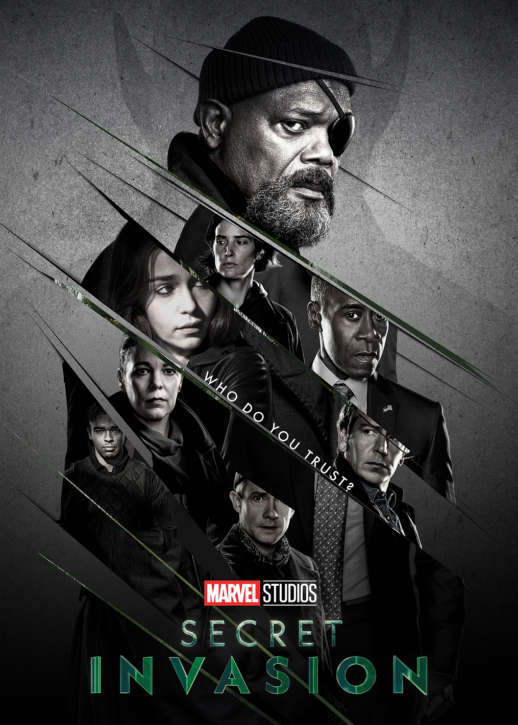 Secret Invasion b&w: постер из коллекции Marvel