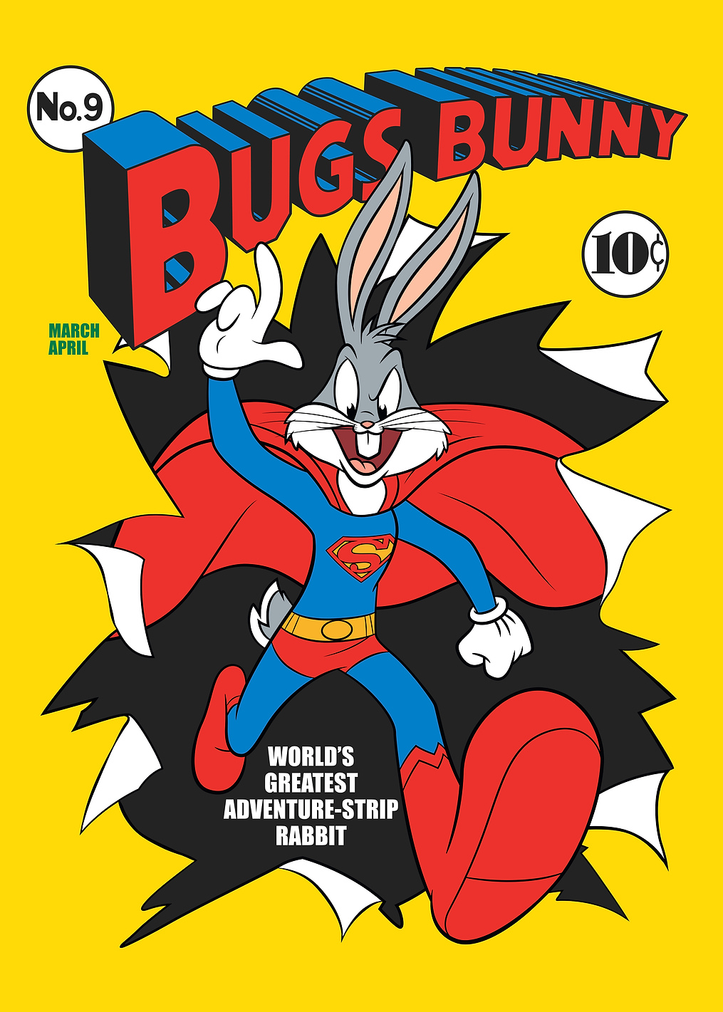 Super Bunny: постер из коллекции Looney Tunes