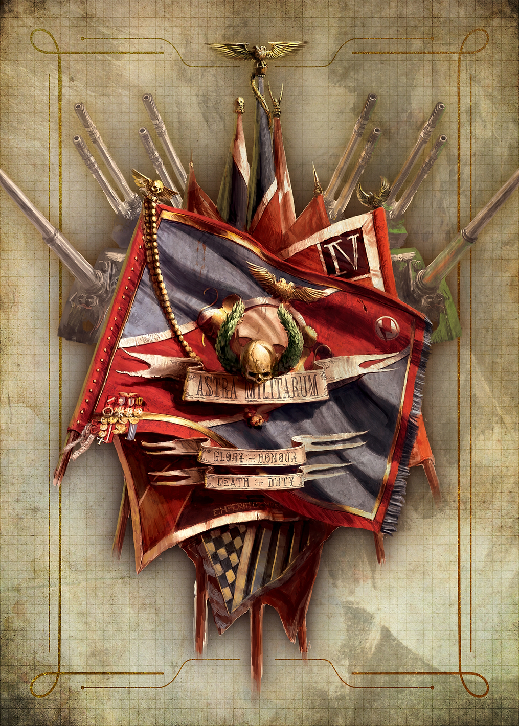Astra Militarum: постер из коллекции Warhammer