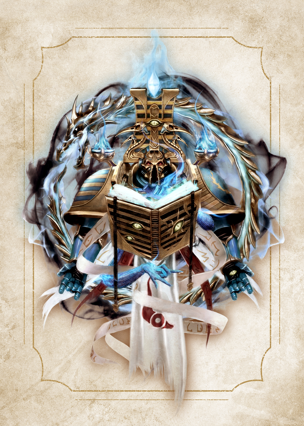 Thousand Sons: постер из коллекции Warhammer