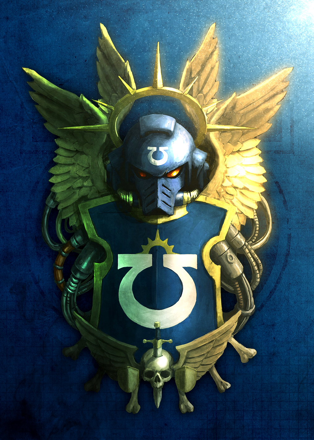 Ultramarines: постер из коллекции Warhammer