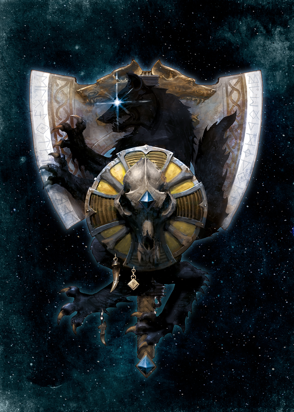 Champions of Fenris: постер из коллекции Warhammer