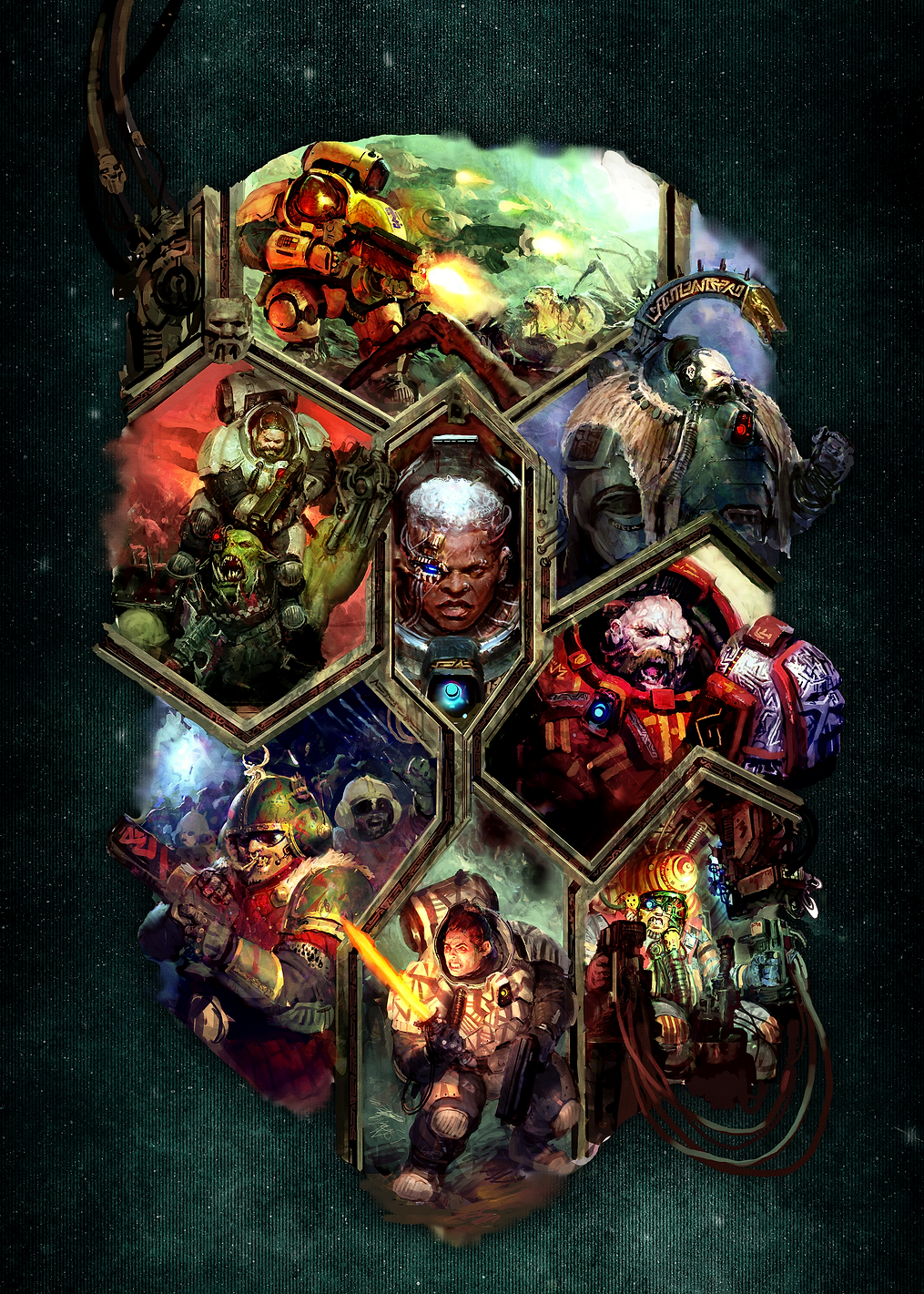 Leagues of Votann: постер из коллекции Warhammer