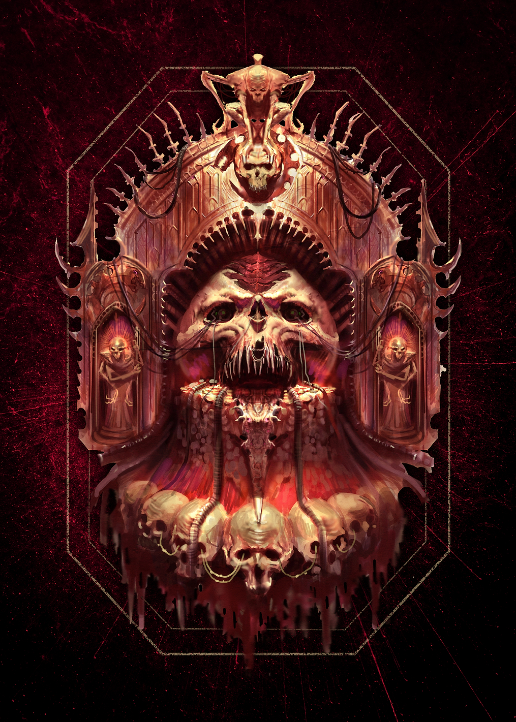Genestealer Cults 1: постер из коллекции Warhammer