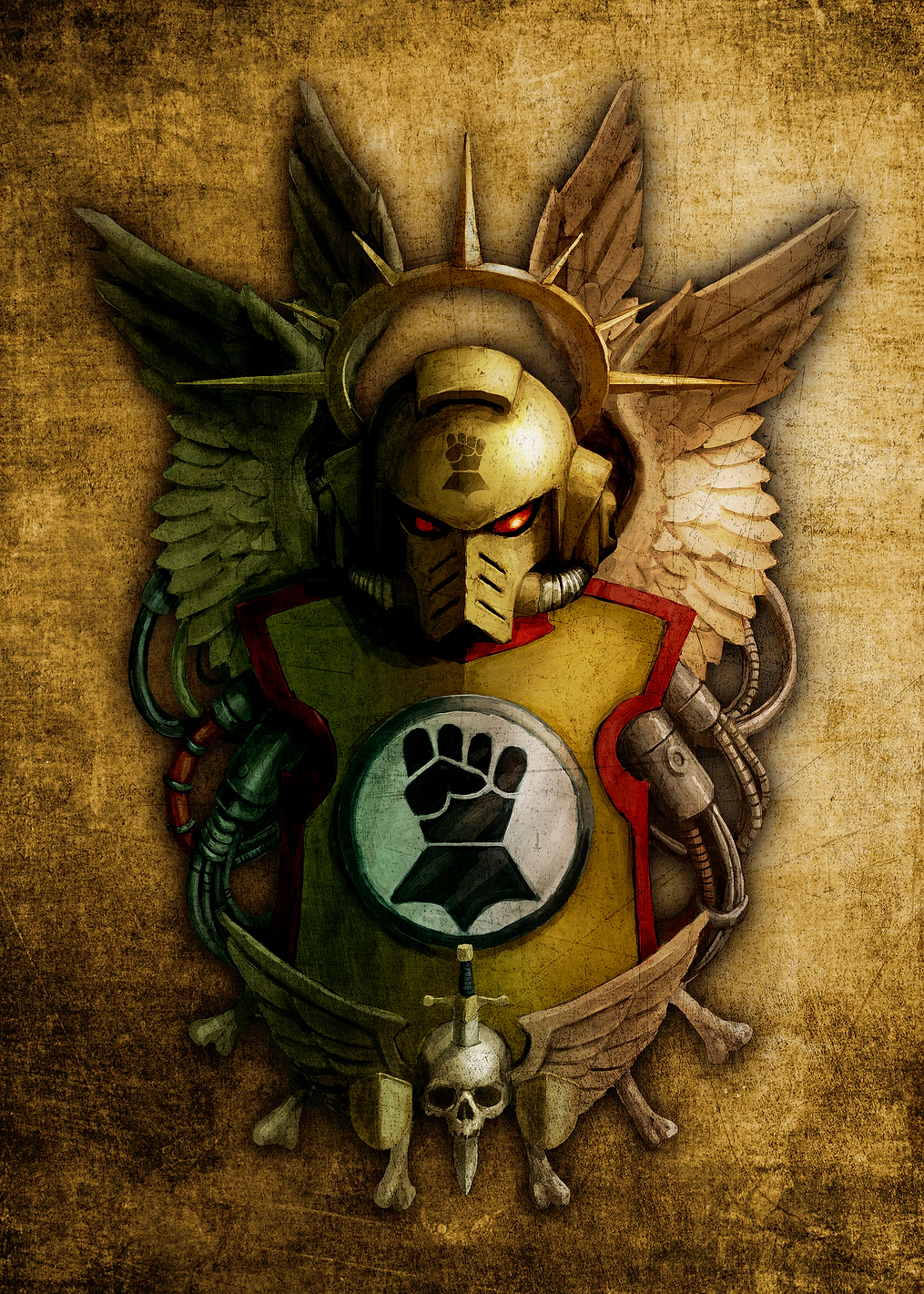 Imperial Fists: постер из коллекции Warhammer