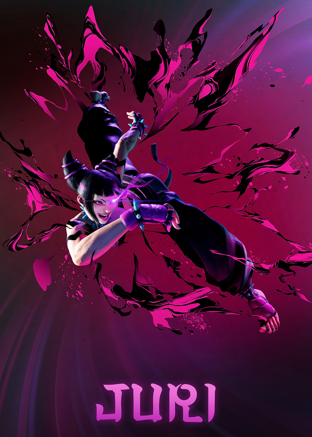 Juri: постер из коллекции Street Fighter