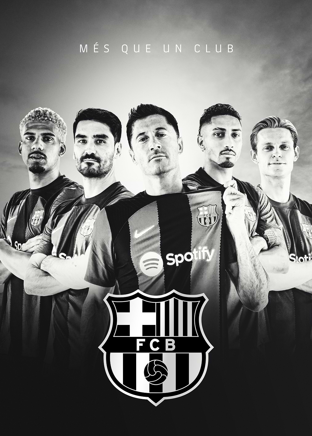 Lewandowski squad: постер из коллекции Barça