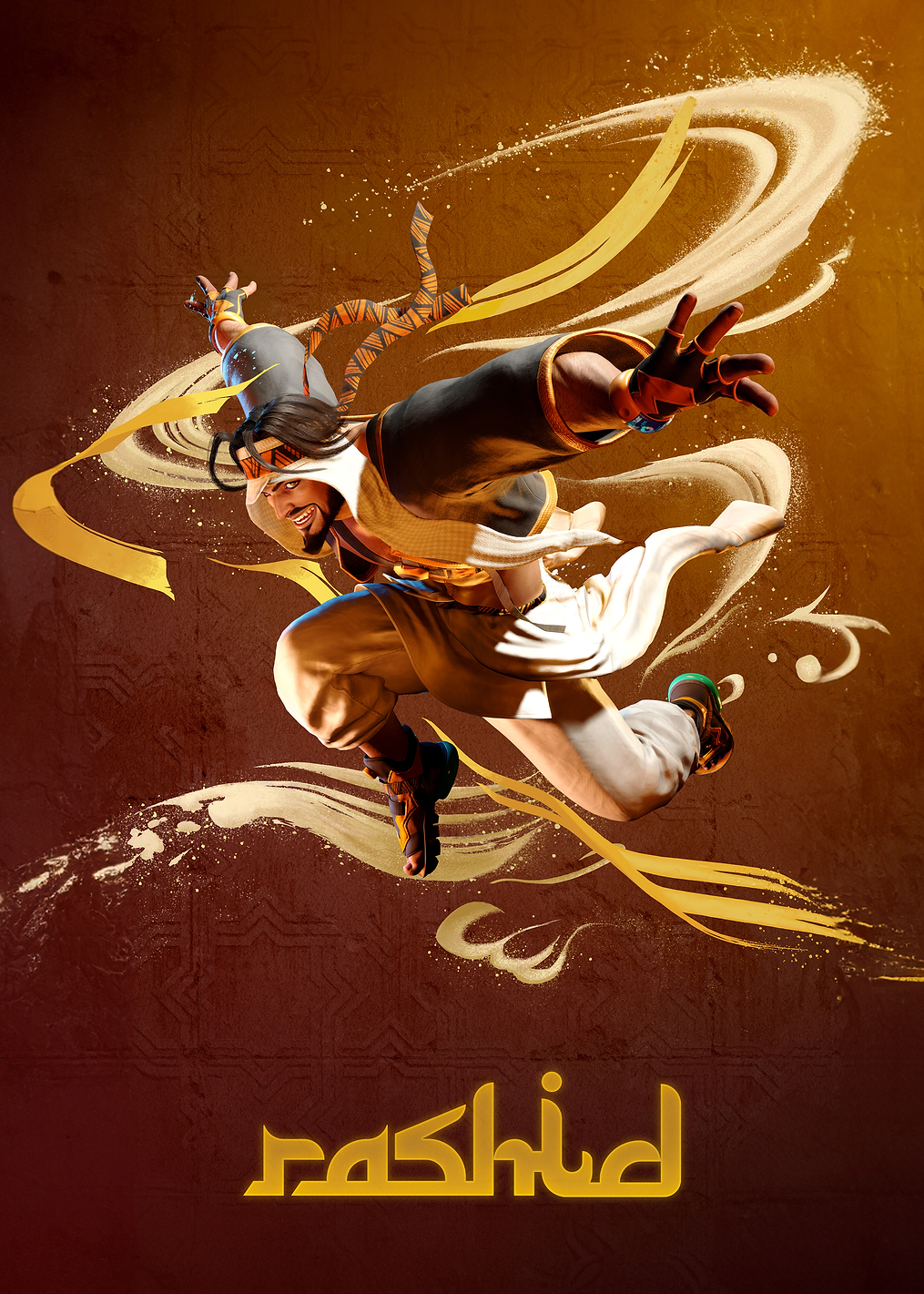 Rashid: постер из коллекции Street Fighter
