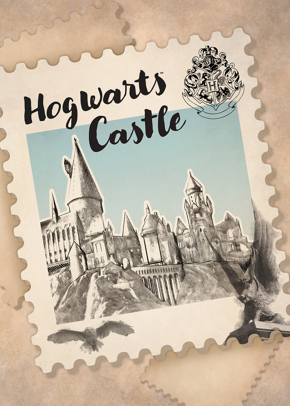 Hogwarts Castle: постер из коллекции Wizarding World