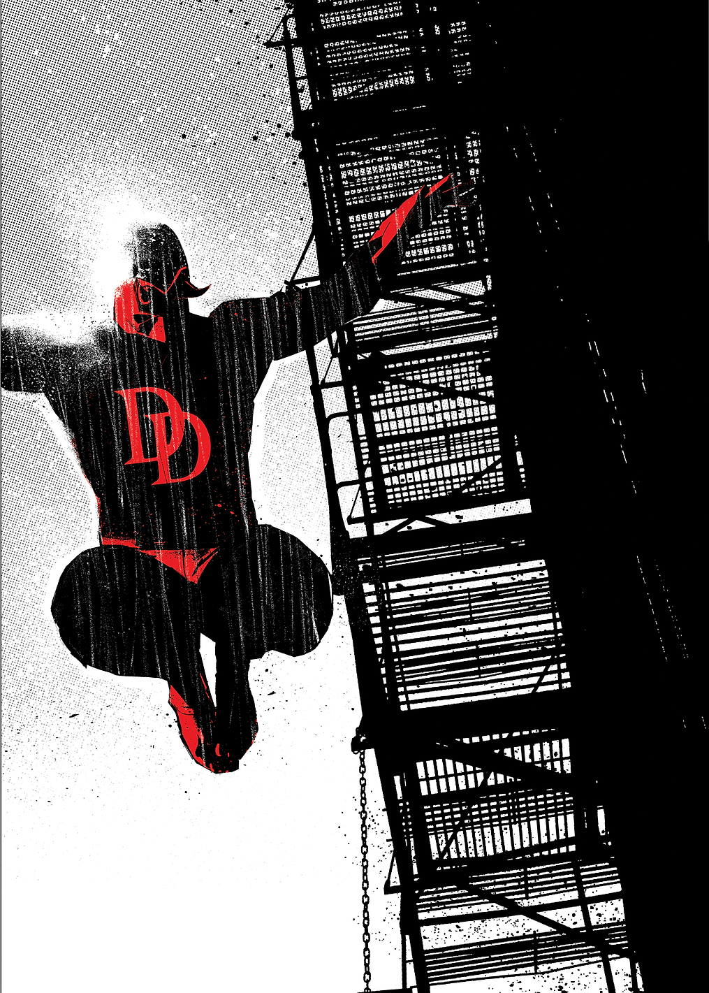 Ladder jump: постер из коллекции Marvel