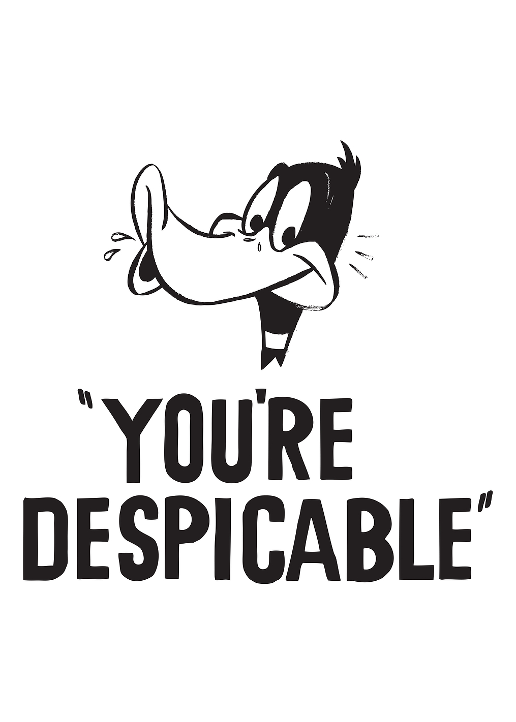 You're Despicable: постер из коллекции Looney Tunes