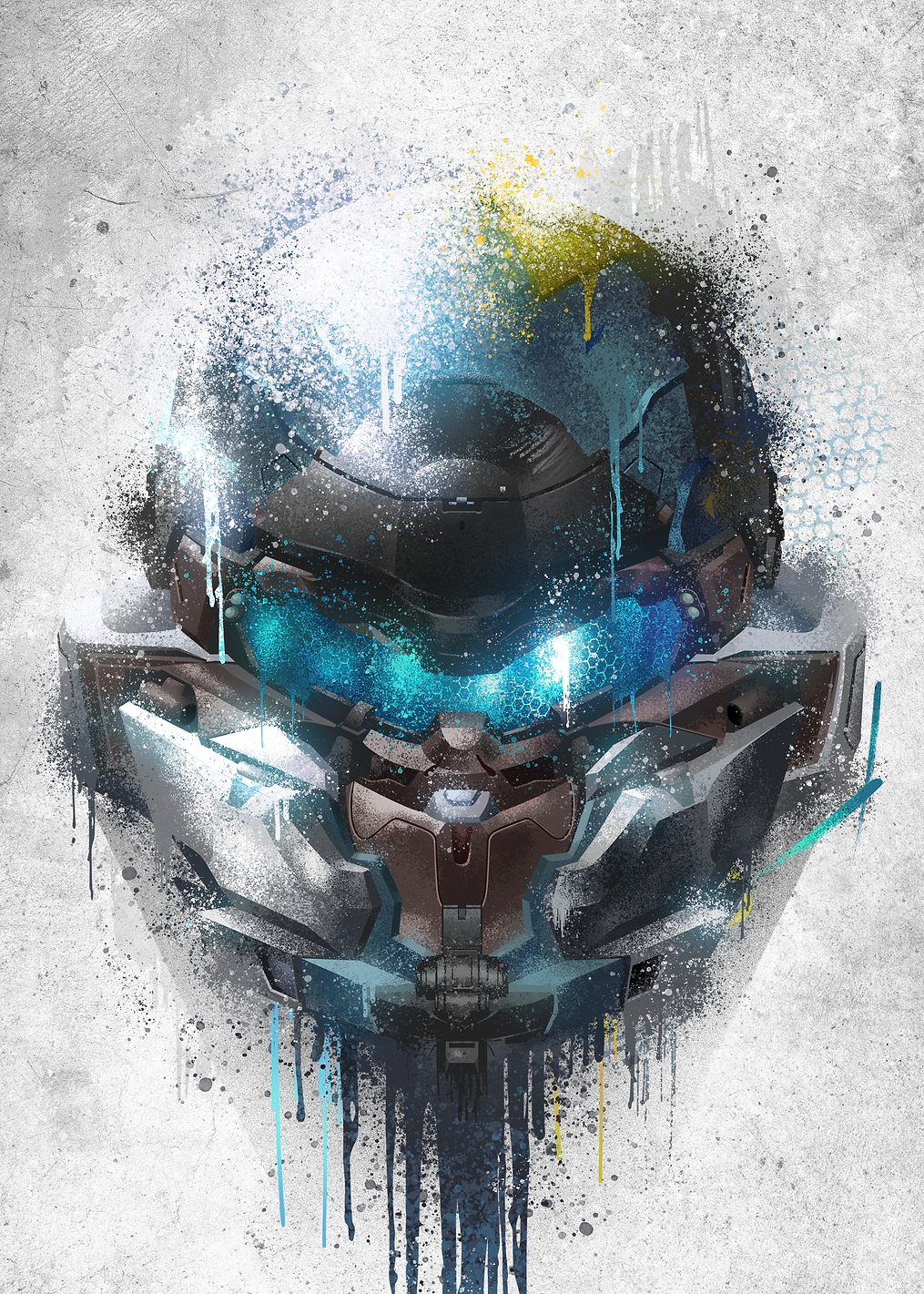 Locke's Helmet: постер из коллекции HALO Game