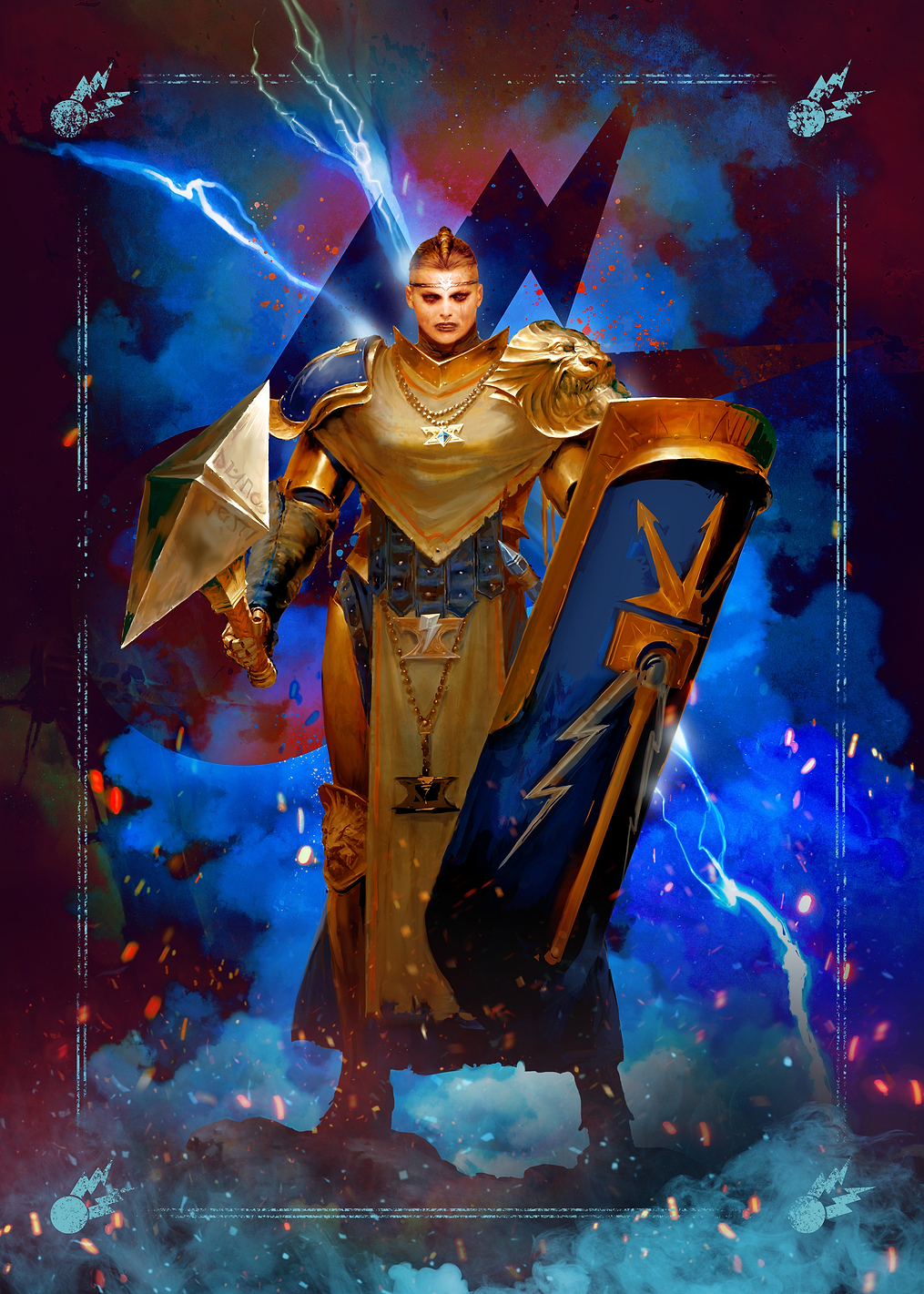 Stormcast Sequitor 1: постер из коллекции Warhammer