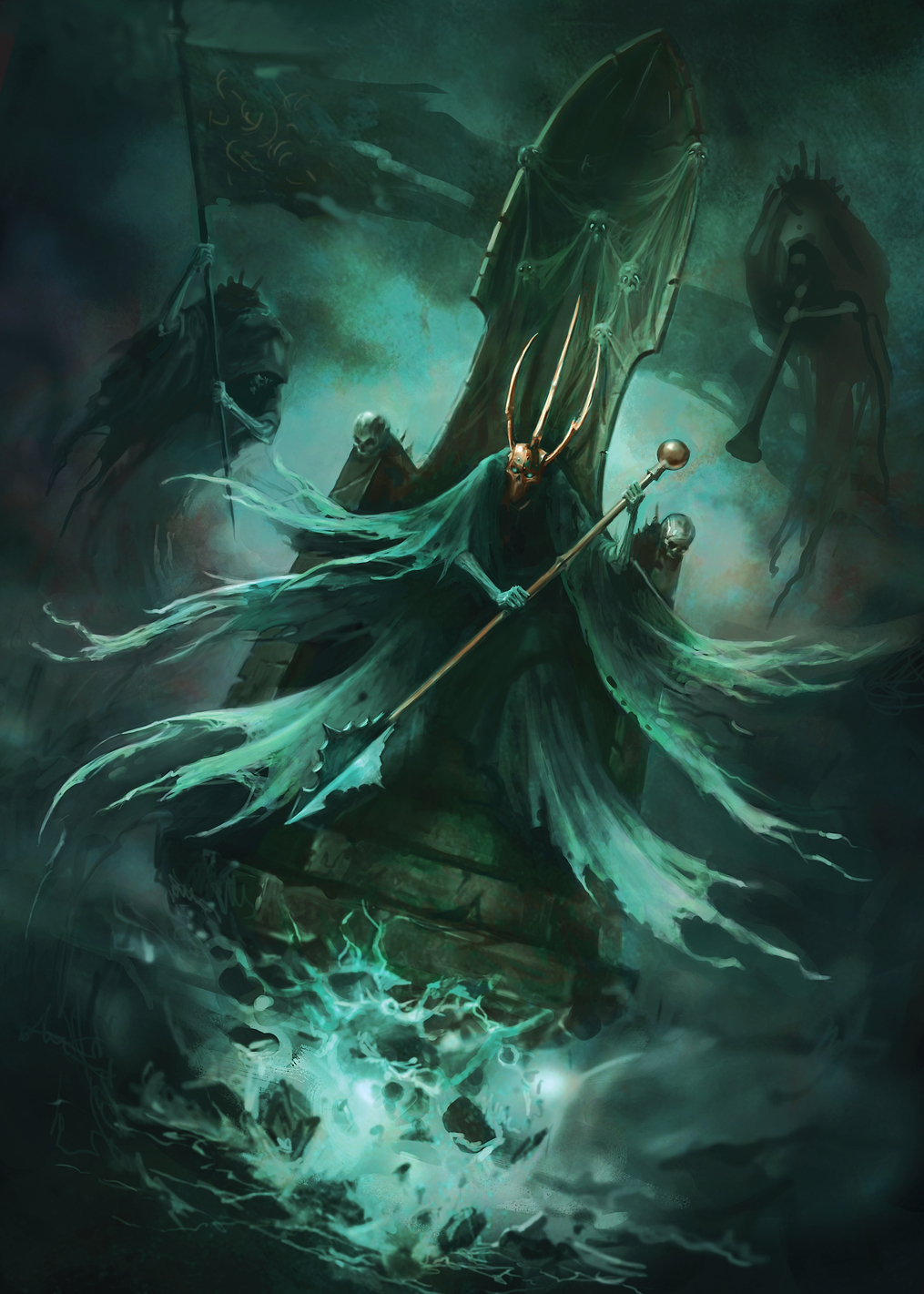 The Craven King: постер из коллекции Warhammer