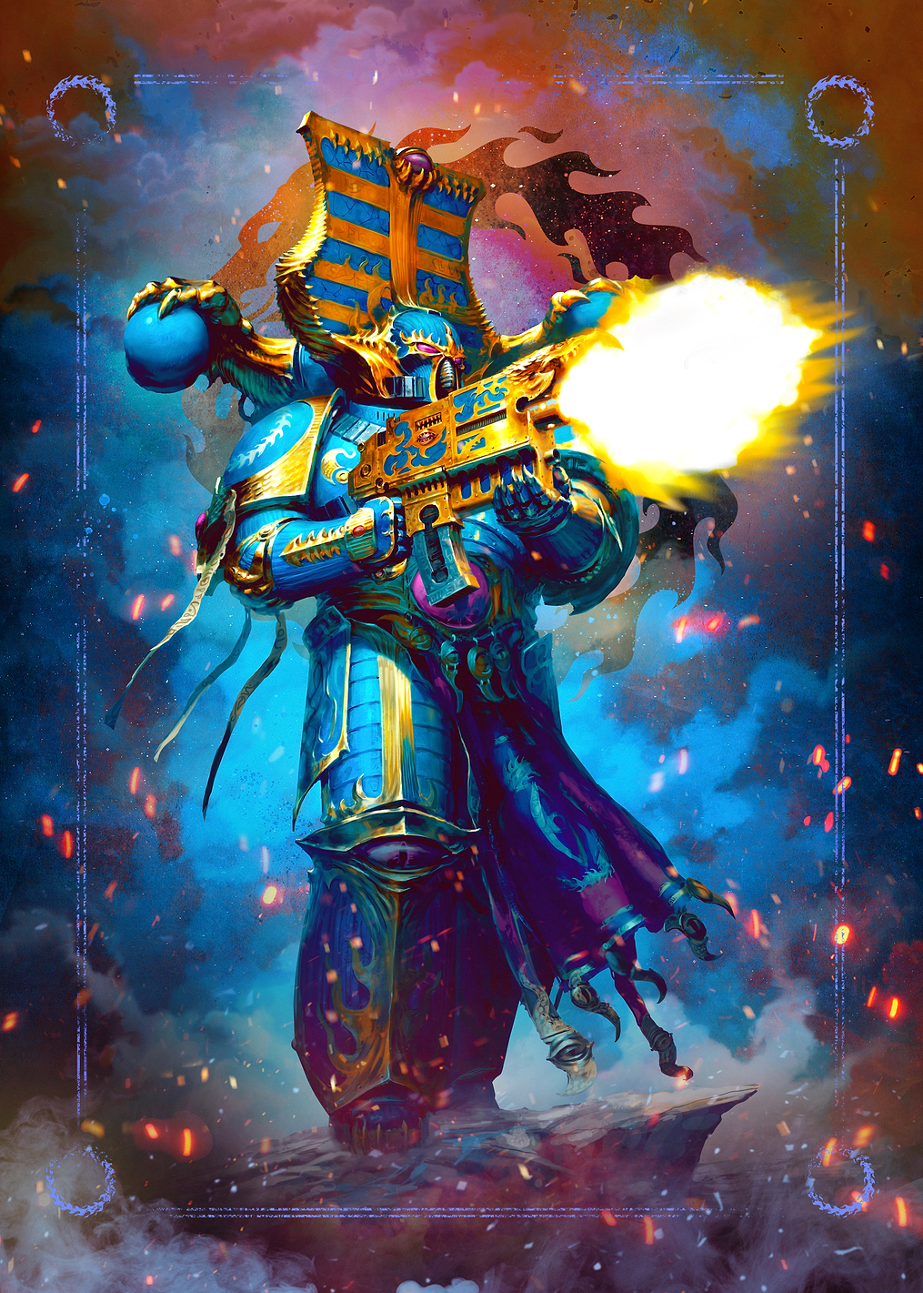Thousand Sons Rubric Marine: постер из коллекции Warhammer