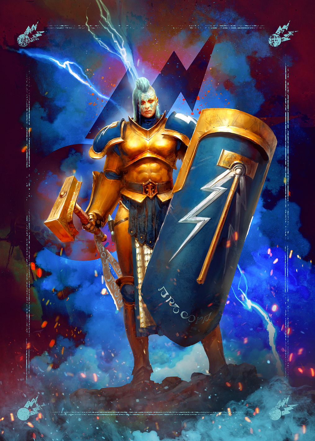 Stormcast Liberator 1: постер из коллекции Warhammer