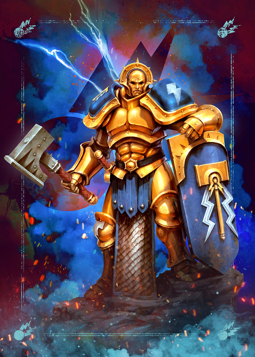 Stormcast Liberator 3: постер из коллекции Warhammer