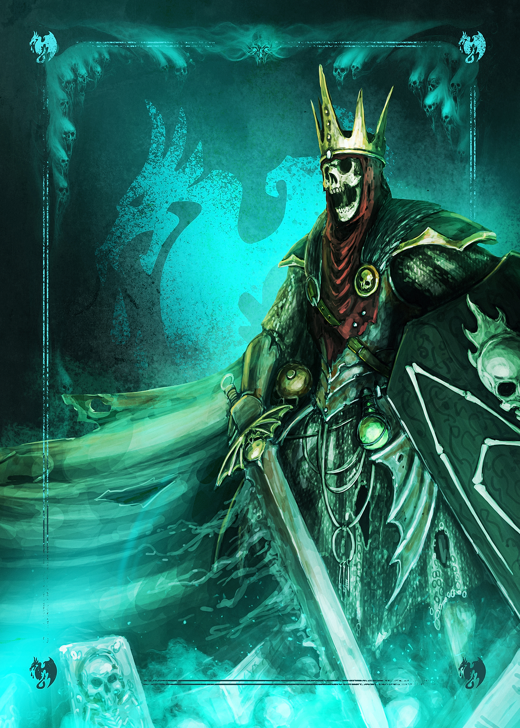 Wight King: постер из коллекции Warhammer