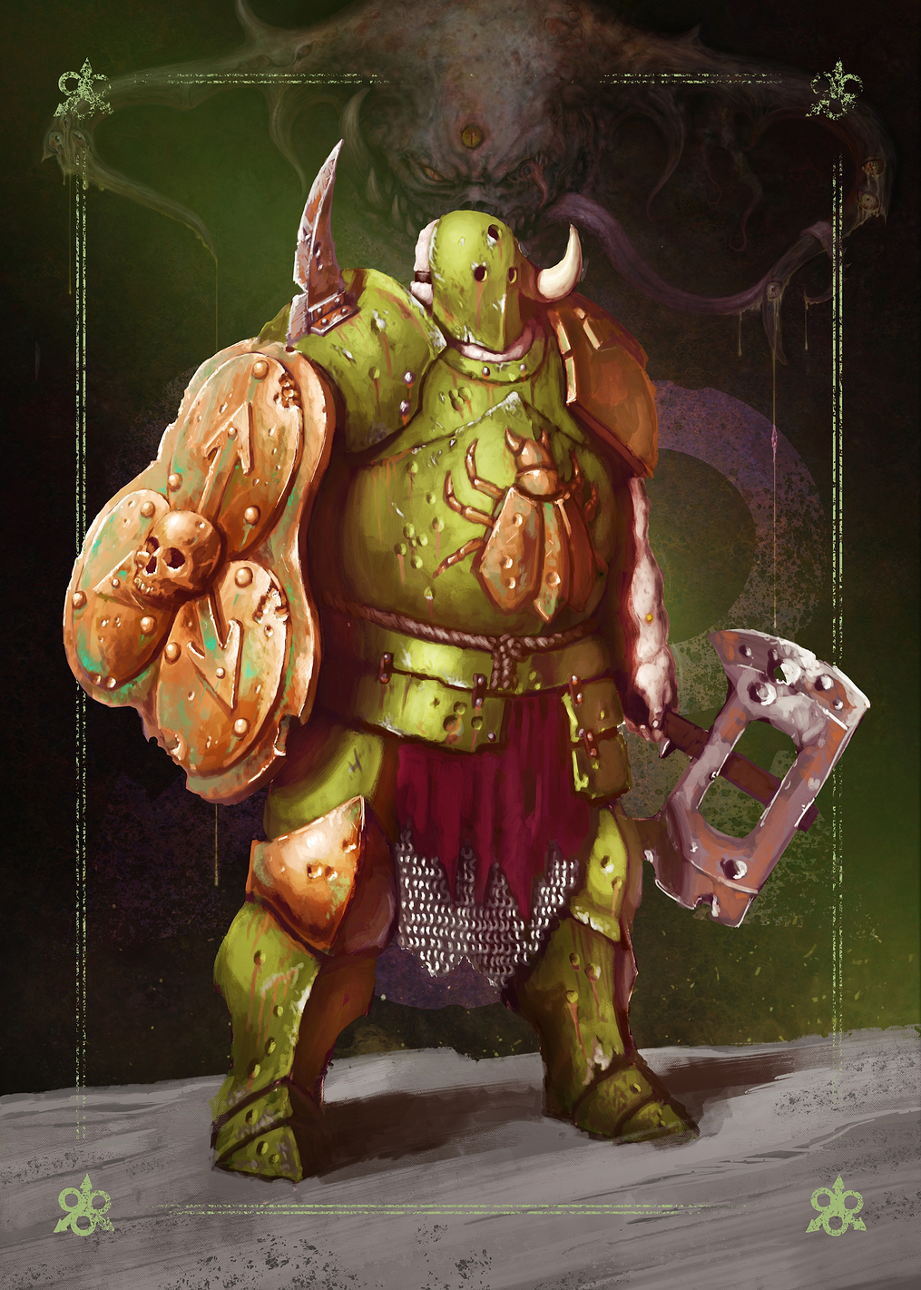 Blessed Sons Blightking: постер из коллекции Warhammer