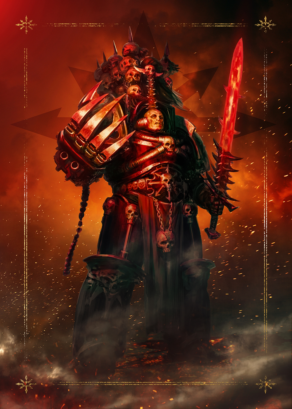 Abaddon the Despoiler: постер из коллекции Warhammer