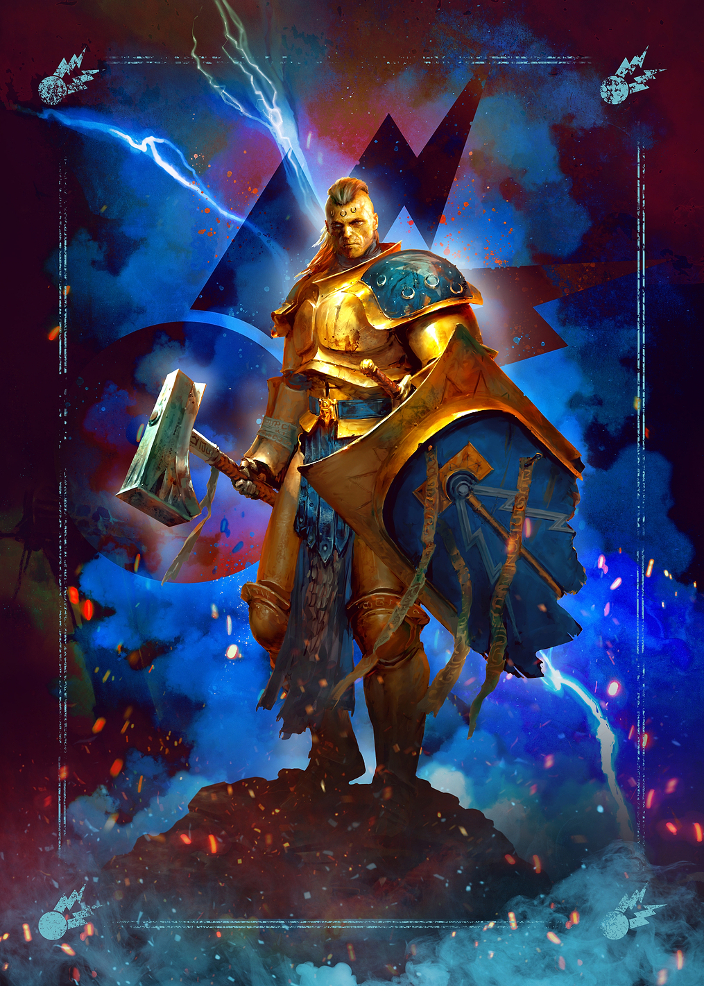 Stormcast Liberator 2: постер из коллекции Warhammer