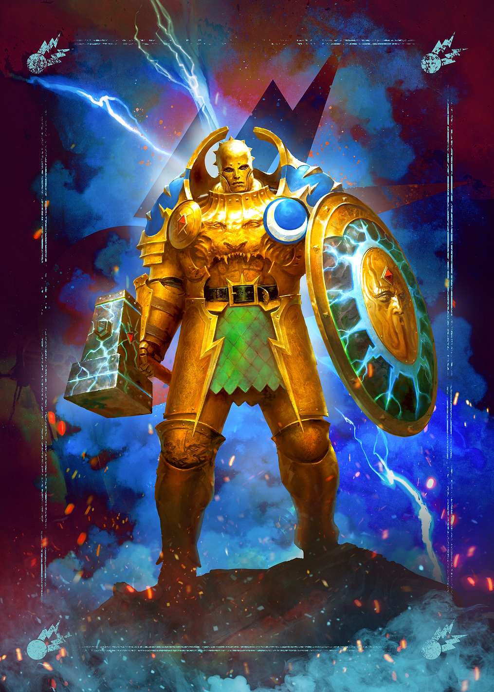 Stormcast Annihilator: постер из коллекции Warhammer