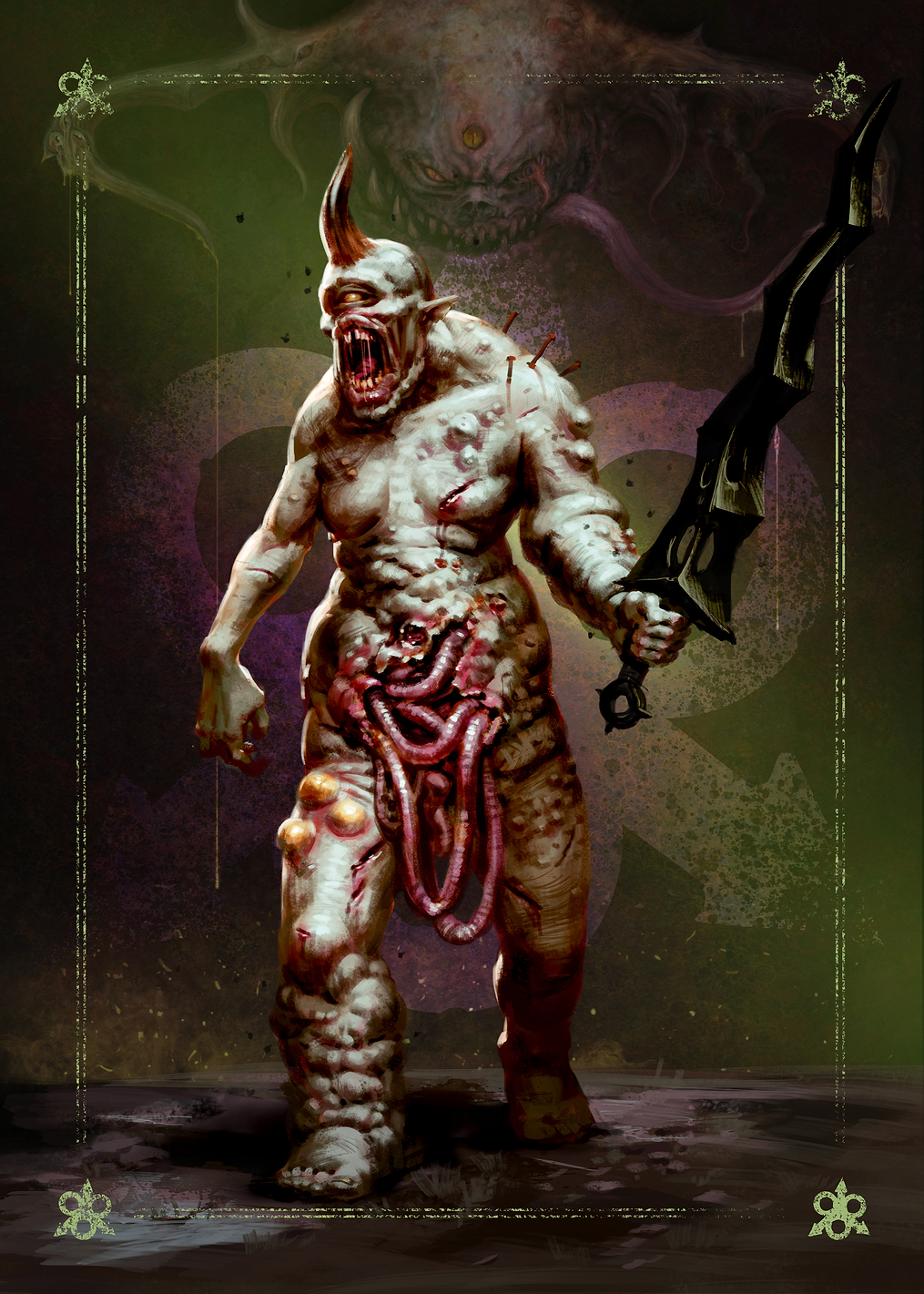 Plaguebearer: постер из коллекции Warhammer