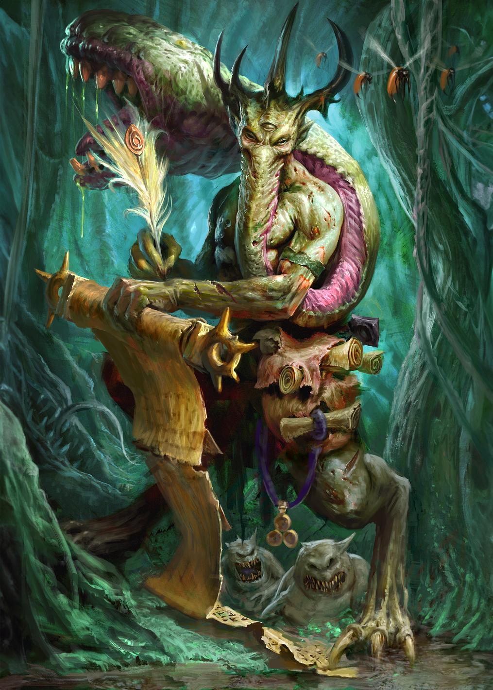 Spoilpox Scrivener: постер из коллекции Warhammer