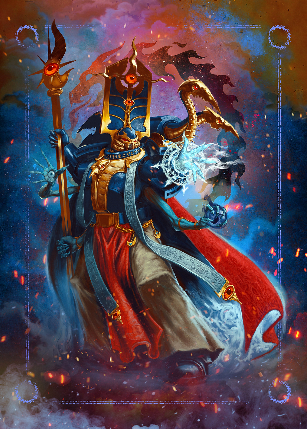 Thousand Sons Exalted: постер из коллекции Warhammer