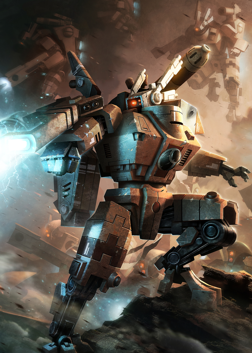Crisis Battlesuit: постер из коллекции Warhammer
