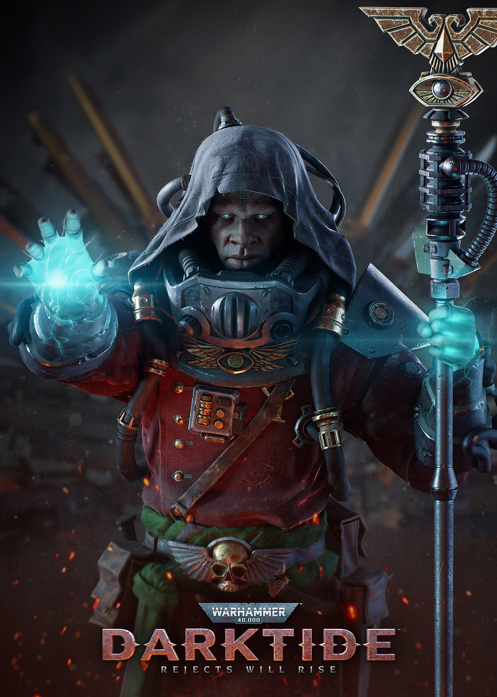 Darktide Psyker: постер из коллекции Warhammer