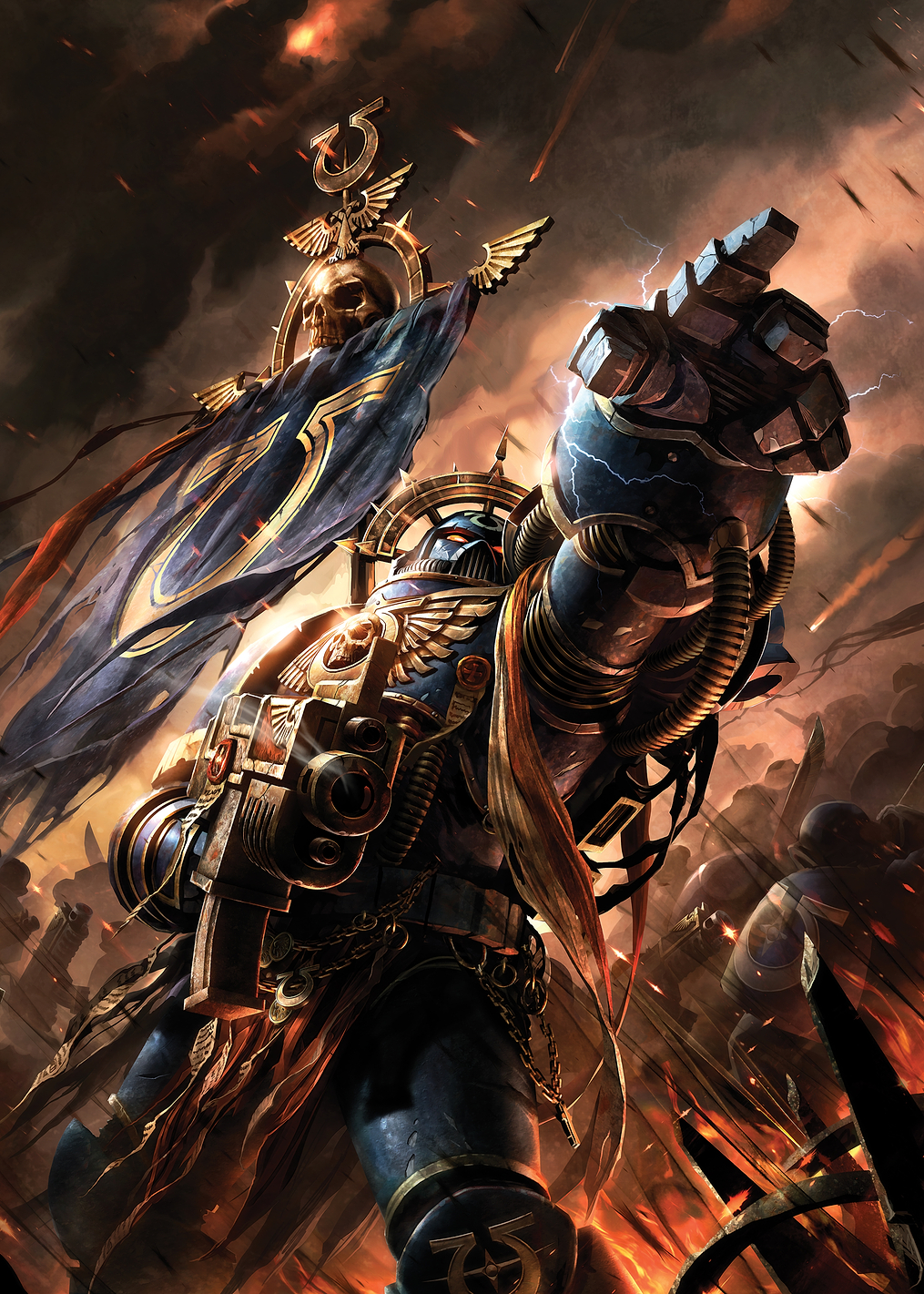 Space Marine Captain: постер из коллекции Warhammer